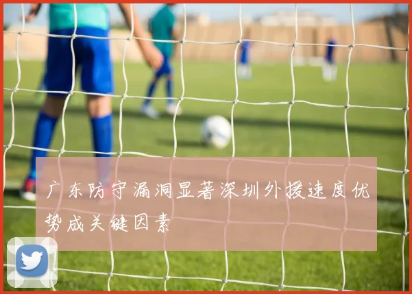 广东防守漏洞显著深圳外援速度优势成关键因素